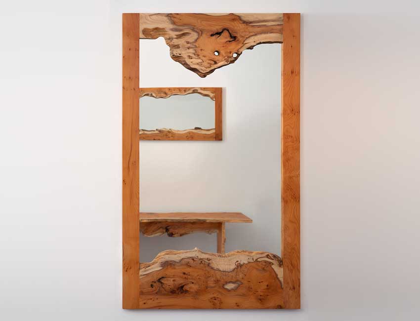 Yew mirror